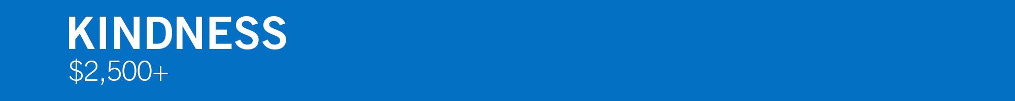 Kindness column header