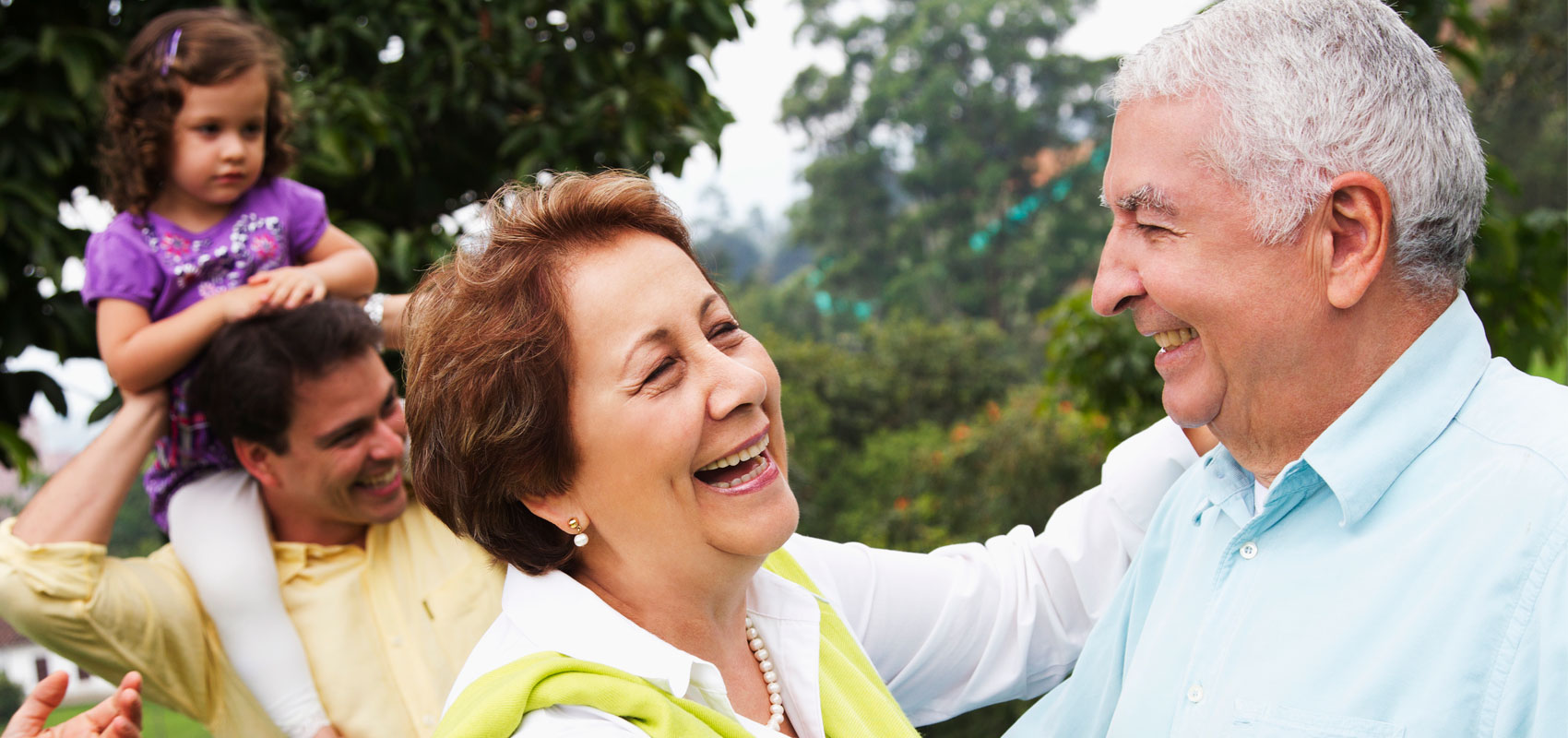 Grandpa and Grandma dancing with kids behind them Grandpa and Grandma dancing with kids behind them